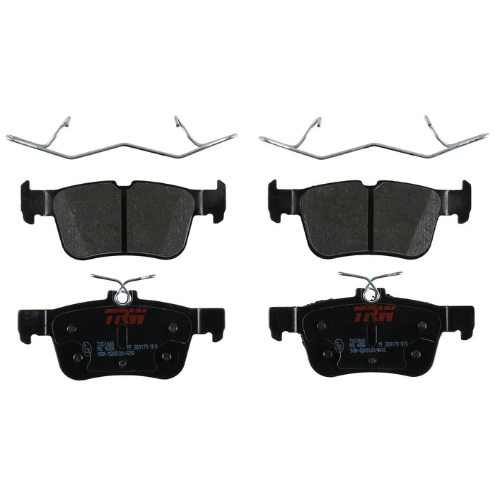 Rear Disc Brake Pad Set for Ford Fusion 2013 - 2020 TRW Ultra TXC1665