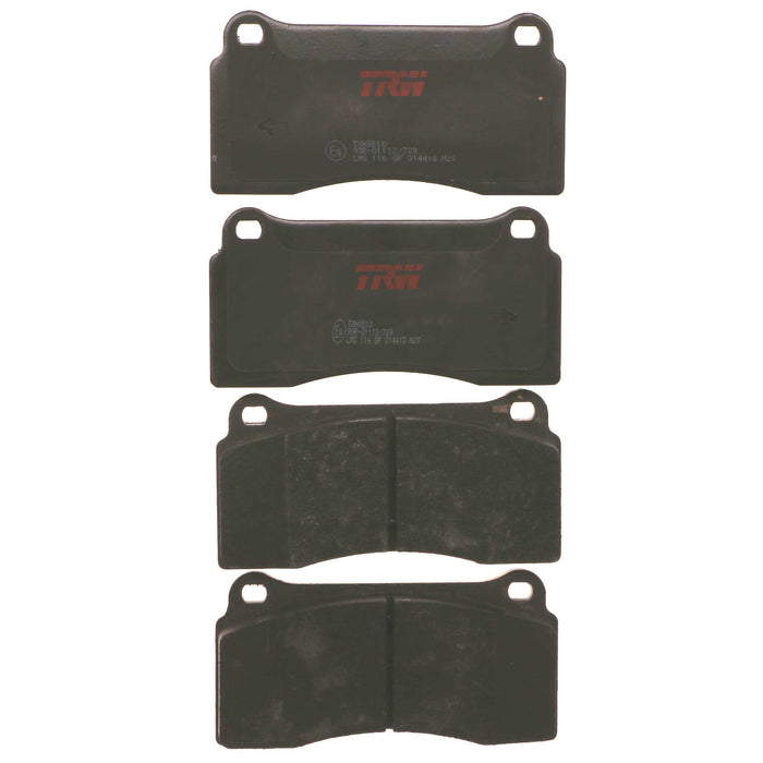 Front Disc Brake Pad Set for Jaguar XKR 2002 - 2006 TRW Ultra TXH0810