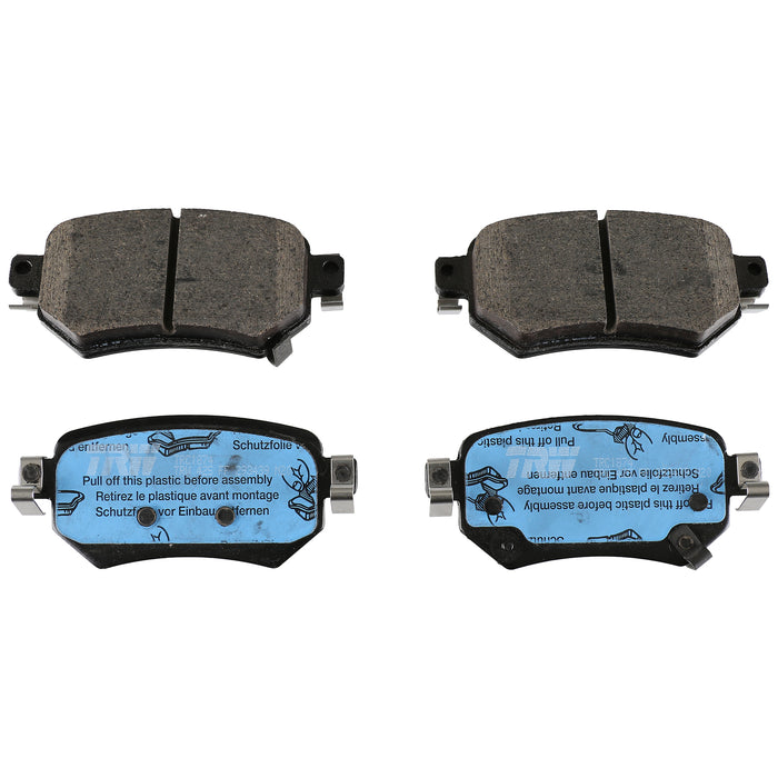 Rear Disc Brake Pad Set for Mazda 6 2016 - 2020 TRW Pro TRC1874