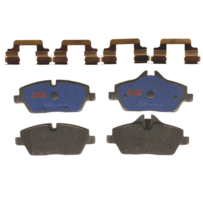 Front Disc Brake Pad Set for BMW i3 2014 - 2017 TRW Blue TXD1308