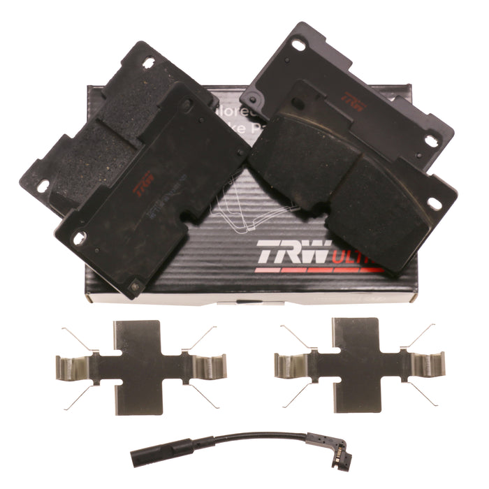 Front Disc Brake Pad Set for Chevrolet Silverado 1500 2020 - 2022 TRW  Ultra TXC2173