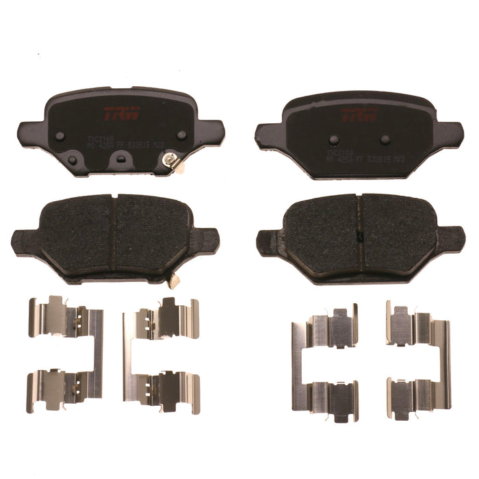 Rear Disc Brake Pad Set for Chevrolet Trax 2018 - 2022 TRW  Ultra TXC2168