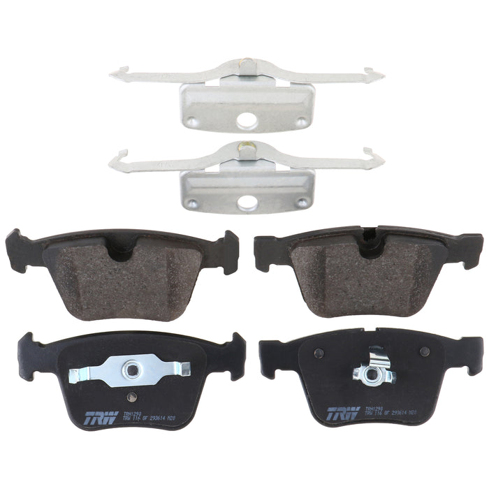 Rear Disc Brake Pad Set for Mercedes-Benz S63 AMG 2008 - 2013 TRW Pro TRH1290