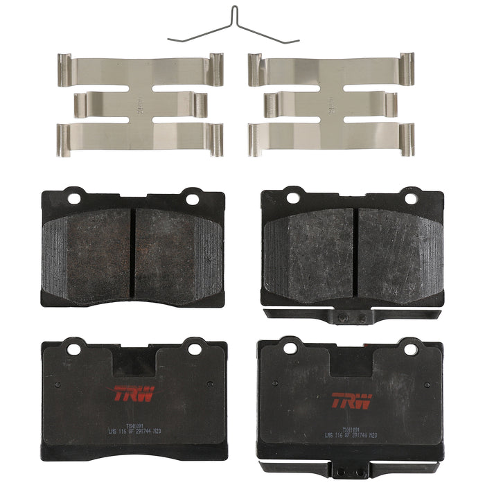 Front Disc Brake Pad Set for Acura RL 2005 - 2012 TRW  Ultra TXH1091
