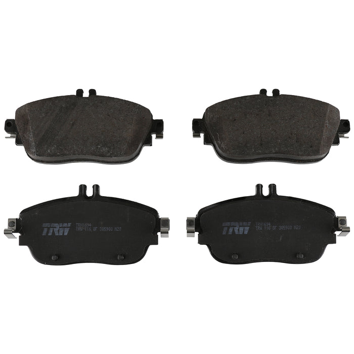 Front Disc Brake Pad Set for Mercedes-Benz CLA250 2014 - 2019 TRW Pro TRH1694