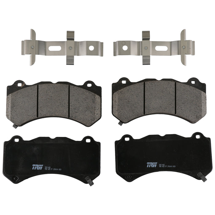 Front Disc Brake Pad Set for Chevrolet Camaro 2012 - 2015 TRW  Pro TRC1405