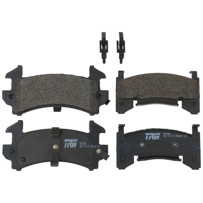 Front Disc Brake Pad Set for Chevrolet S10 2003 TRW Pro TRM0988