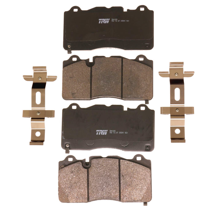 Front Disc Brake Pad Set for Cadillac CTS 2016 TRW Pro TRH1835