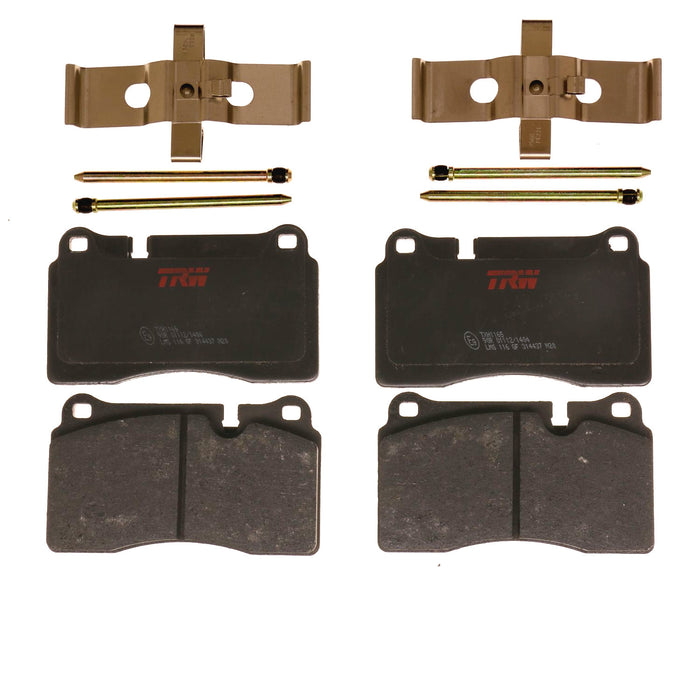Front Disc Brake Pad Set for Aston Martin DB9 2005 TRW Ultra TXH1165