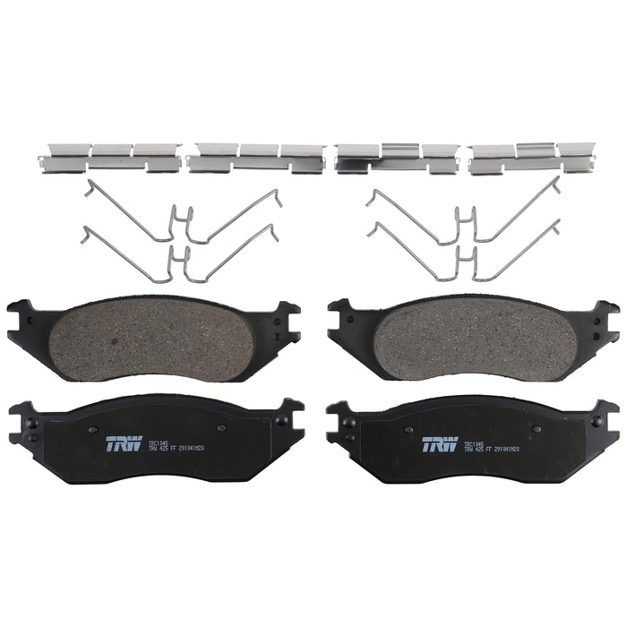 Front Disc Brake Pad Set for Ford E-150 2003 - 2006 TRW Pro TRC1045