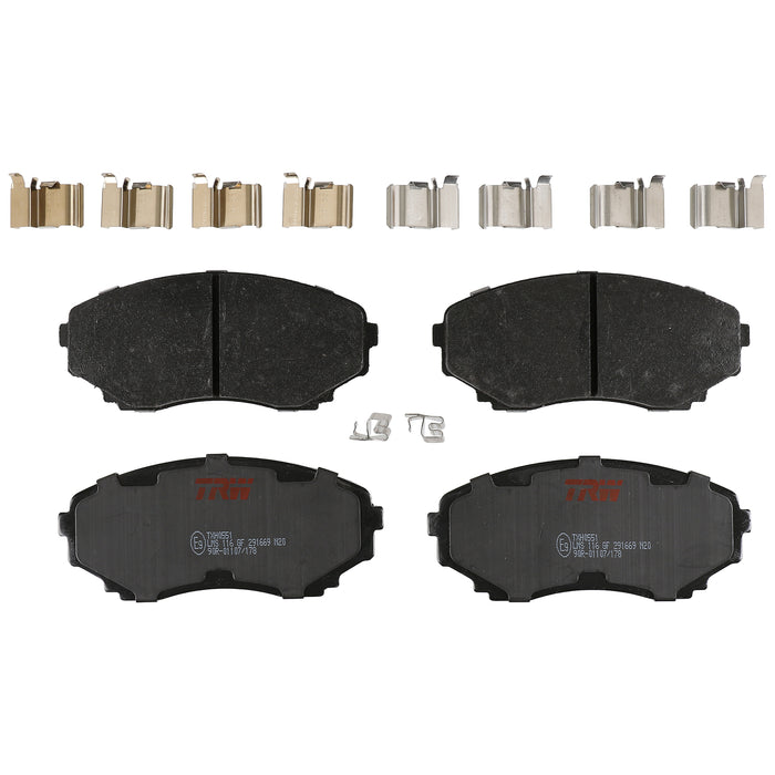 Front Disc Brake Pad Set for Mazda MPV 1992 - 1998 TRW Ultra TXH0551