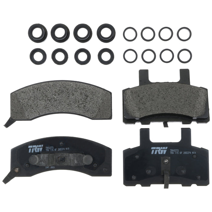 Front Disc Brake Pad Set for Dodge Ram 2500 1994 - 1999 TRW Pro TRH0370