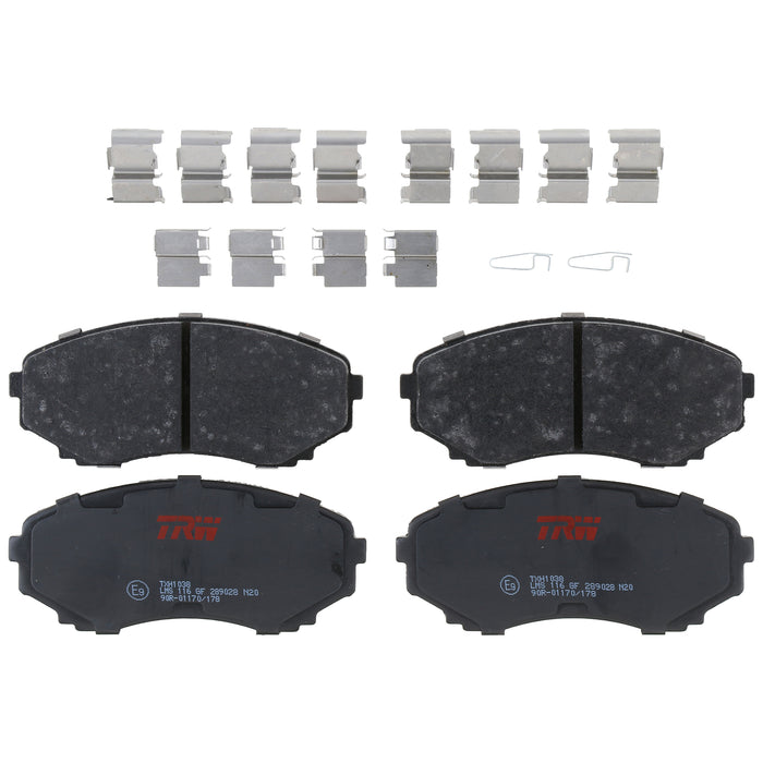 Front Disc Brake Pad Set for Mazda MPV 2000 - 2006 TRW Ultra TXH1038