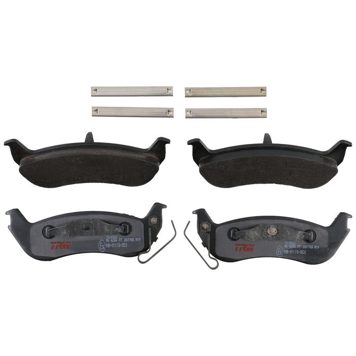 Rear Disc Brake Pad Set for Lincoln Town Car 2003 - 2004 TRW Ultra TXC0932