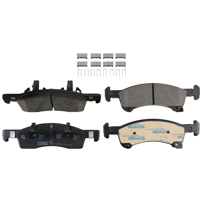 Front Disc Brake Pad Set for Ford Expedition 2003 - 2006 TRW Pro TRC0934