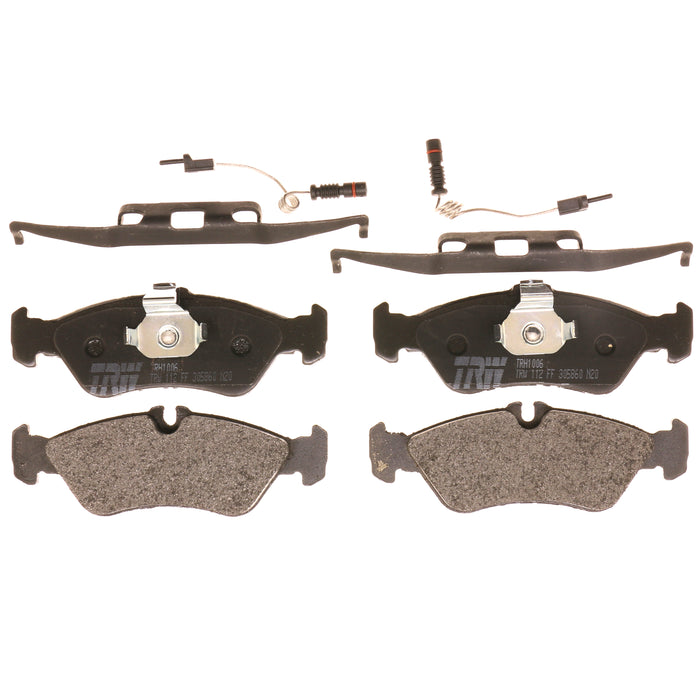 Rear Disc Brake Pad Set for Dodge Sprinter 2500 2003 - 2006 TRW Pro TRH1006