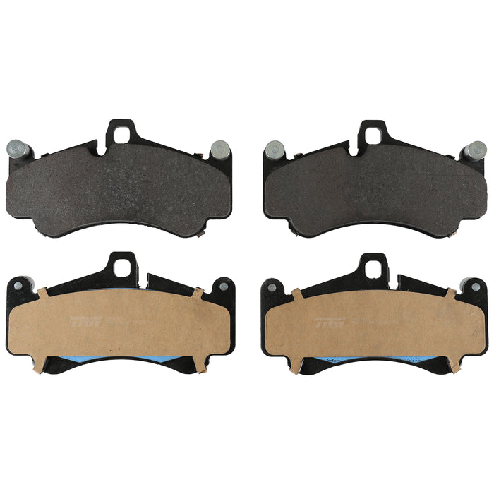 Front Disc Brake Pad Set for Porsche 911 2010 - 2011 TRW Pro TRH1431