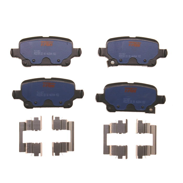Rear Disc Brake Pad Set for Chevrolet Bolt EV 2020 - 2021 TRW Blue TXI1857