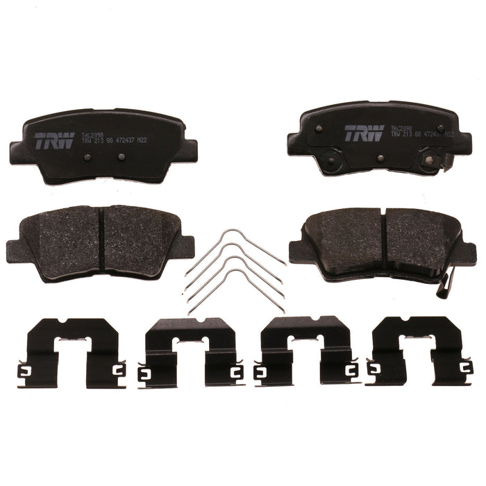 Rear Disc Brake Pad Set for Kia Sportage 2018 - 2022 TRW Ultra TXC2098