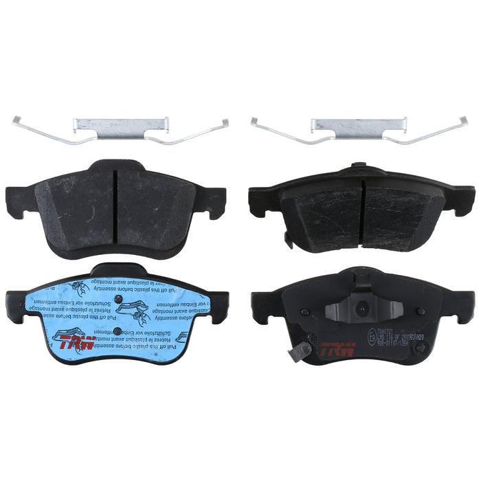 Front Disc Brake Pad Set for Fiat 500L 2014 - 2020 TRW Ultra TXH1721