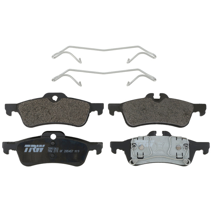 Rear Disc Brake Pad Set for Mini Cooper 2002 - 2008 TRW Pro TRM1060