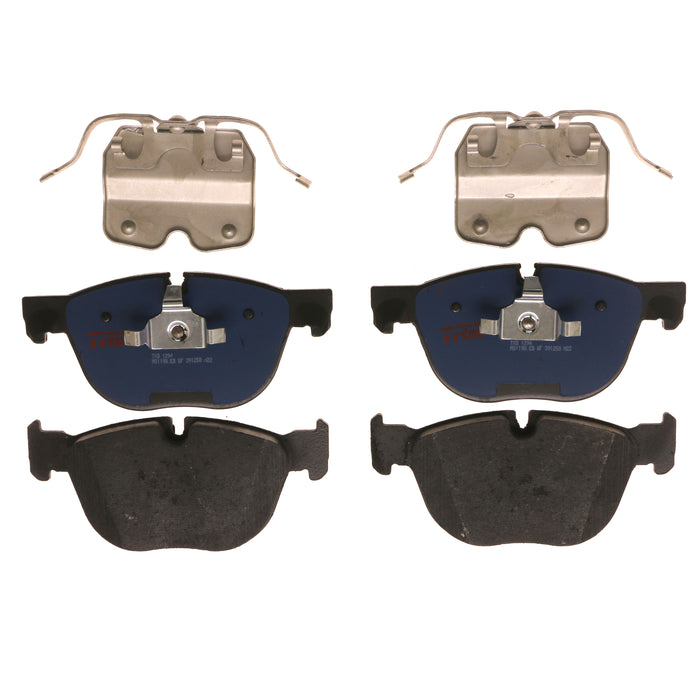 Front Disc Brake Pad Set for BMW 540i 2021 - 2023 TRW Blue TXD1294