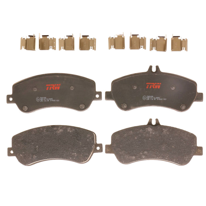 Front Disc Brake Pad Set for Mercedes-Benz GLK350 2010 - 2015 TRW Ultra TXH1406