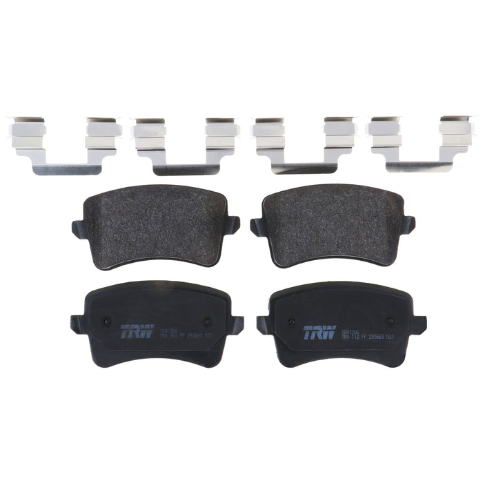 Rear Disc Brake Pad Set for Audi Q5 2009 - 2017 TRW Pro TRH1386