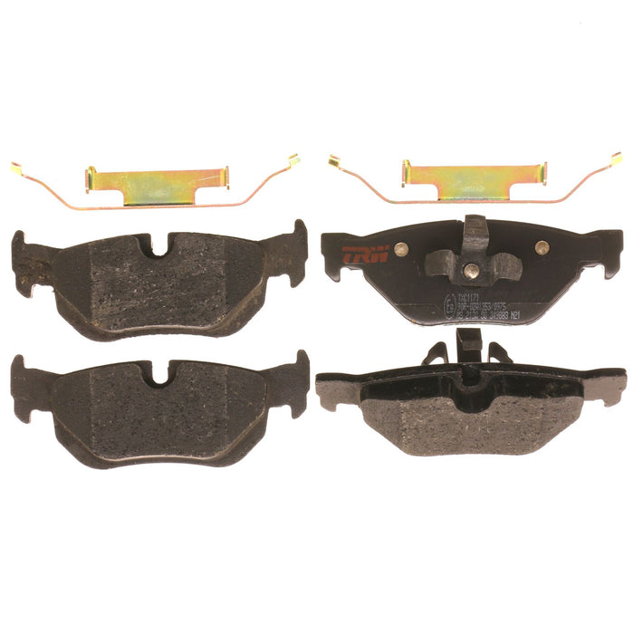 Rear Disc Brake Pad Set for BMW 328i 2007 - 2009 TRW Ultra TXC1171