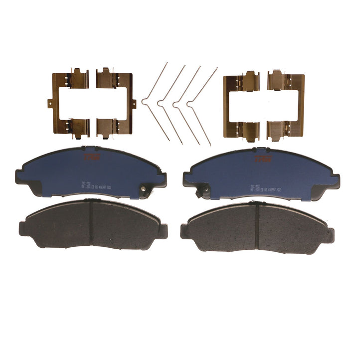 Front Disc Brake Pad Set for Acura RLX 2014 TRW Blue TXI1772