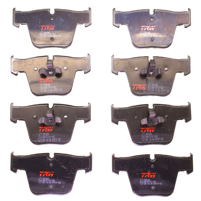 Front Disc Brake Pad Set for Mercedes-Benz S63 AMG 2008 - 2013 TRW Ultra TXH1289