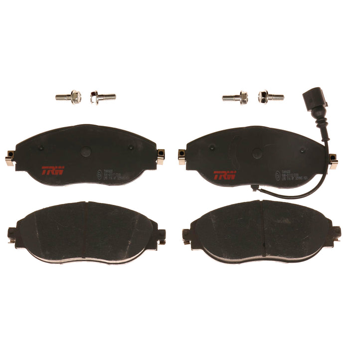 Front Disc Brake Pad Set for Volkswagen GTI 2015 - 2021 TRW Ultra TXH1633