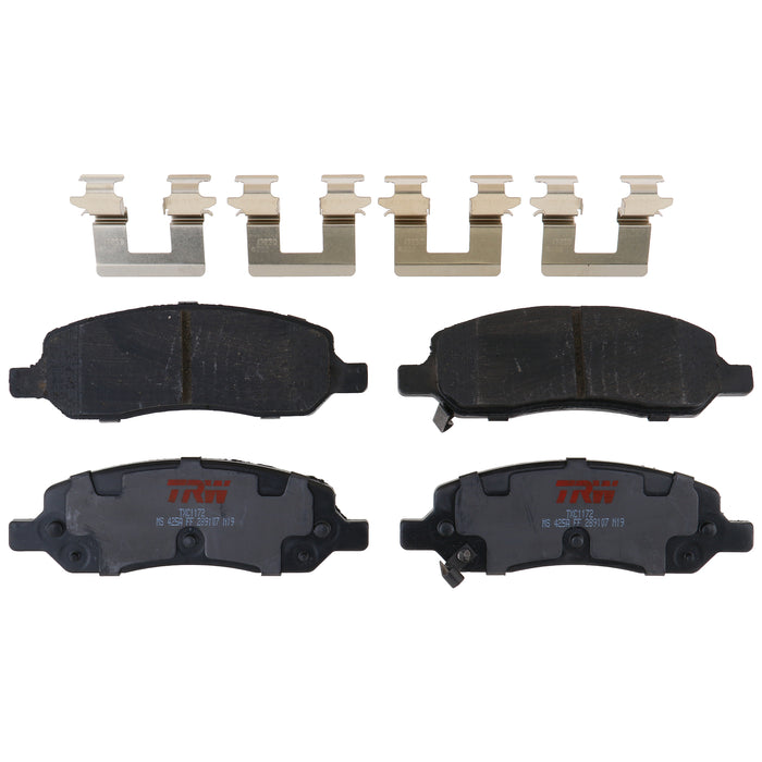 Rear Disc Brake Pad Set for Buick Lucerne 2006 - 2011 TRW Ultra TXC1172
