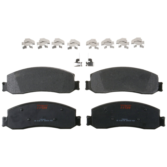 Front Disc Brake Pad Set for Ford F-450 Super Duty 2012 TRW Ultra TXM1631