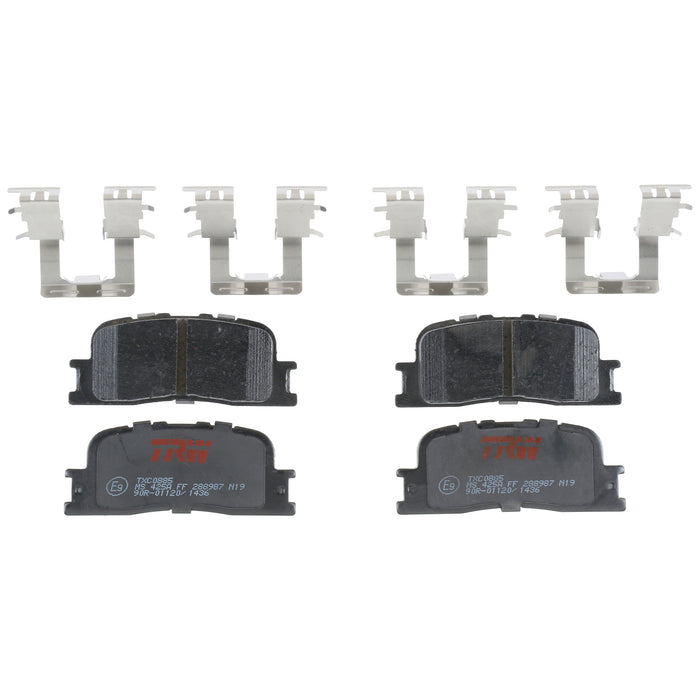 Rear Disc Brake Pad Set for Toyota Camry 2002 - 2006 TRW Ultra TXC0885