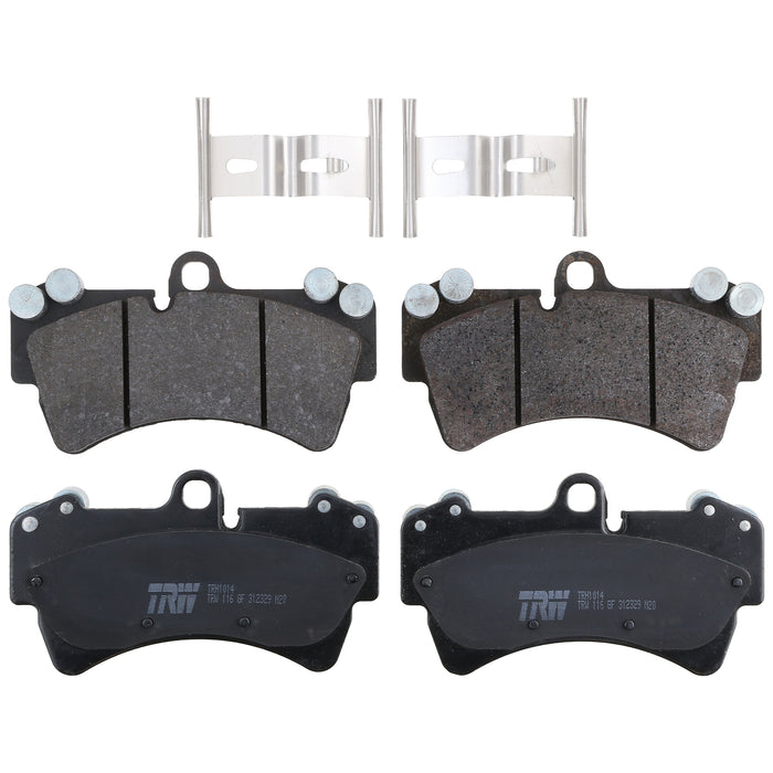 Front Disc Brake Pad Set for Audi Q7 2007 - 2015 TRW  Pro TRH1014