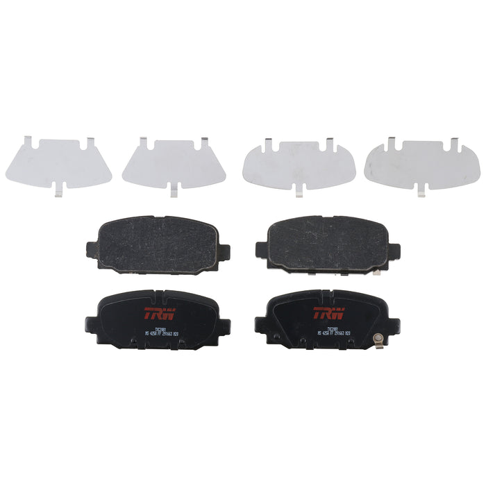 Rear Disc Brake Pad Set for Jeep Compass 2017 - 2020 TRW Ultra TXC2081