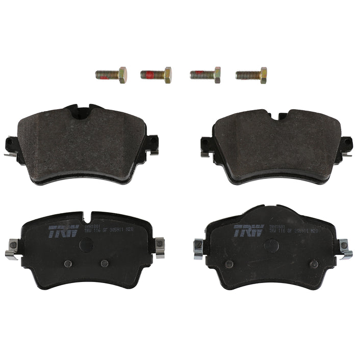 Front Disc Brake Pad Set for Mini Cooper 2014 - 2019 TRW Pro TRH1801