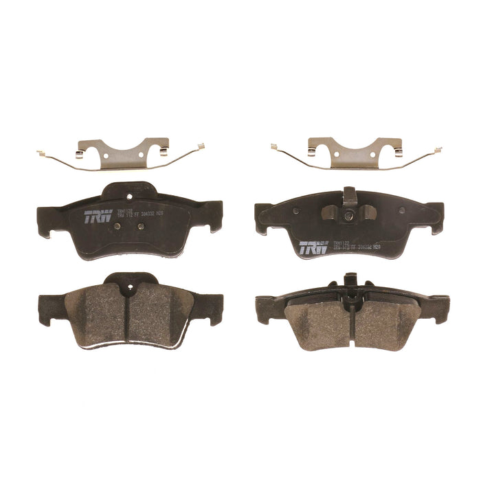 Rear Disc Brake Pad Set for Mercedes-Benz ML350 2006 - 2011 TRW Pro TRH1122