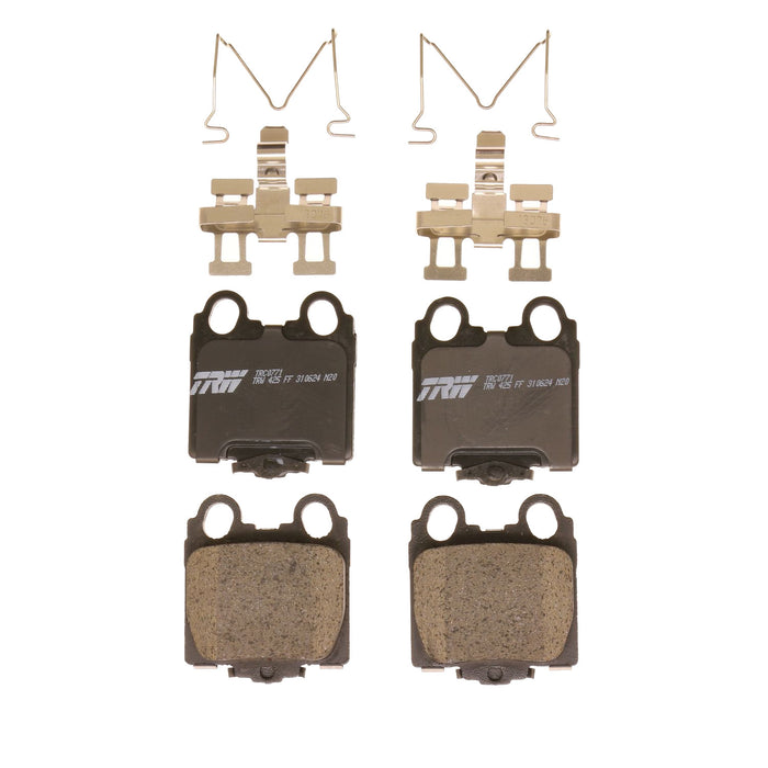 Rear Disc Brake Pad Set for Lexus GS300 1998 - 2005 TRW Pro TRC0771