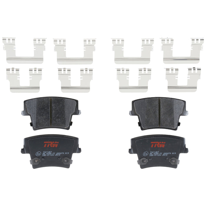 Rear Disc Brake Pad Set for Dodge Charger 2006 - 2020 TRW Ultra TXC1057
