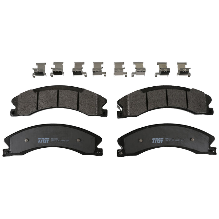 Rear Disc Brake Pad Set for Nissan NV2500 2012 - 2021 TRW Pro TRM1565A