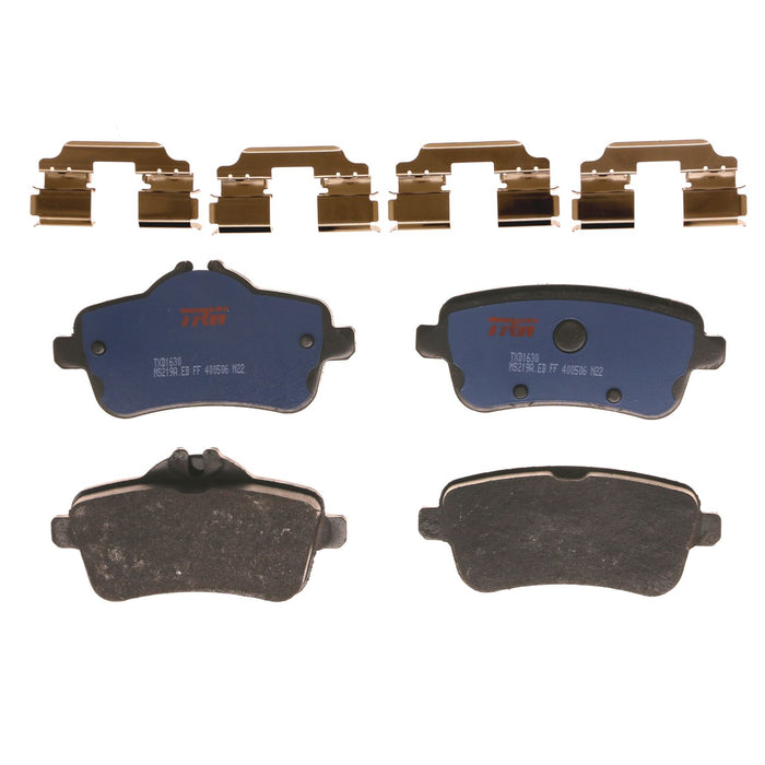 Rear Disc Brake Pad Set for Mercedes-Benz GLE550e 2016 - 2018 TRW Blue TXD1630