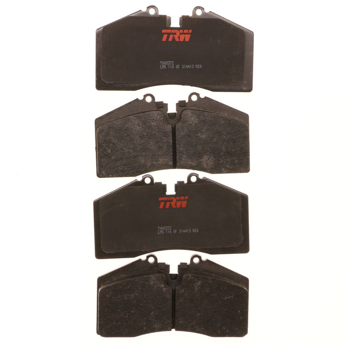 Front Disc Brake Pad Set for Porsche 911 1990 - 1992 TRW Ultra TXH0372