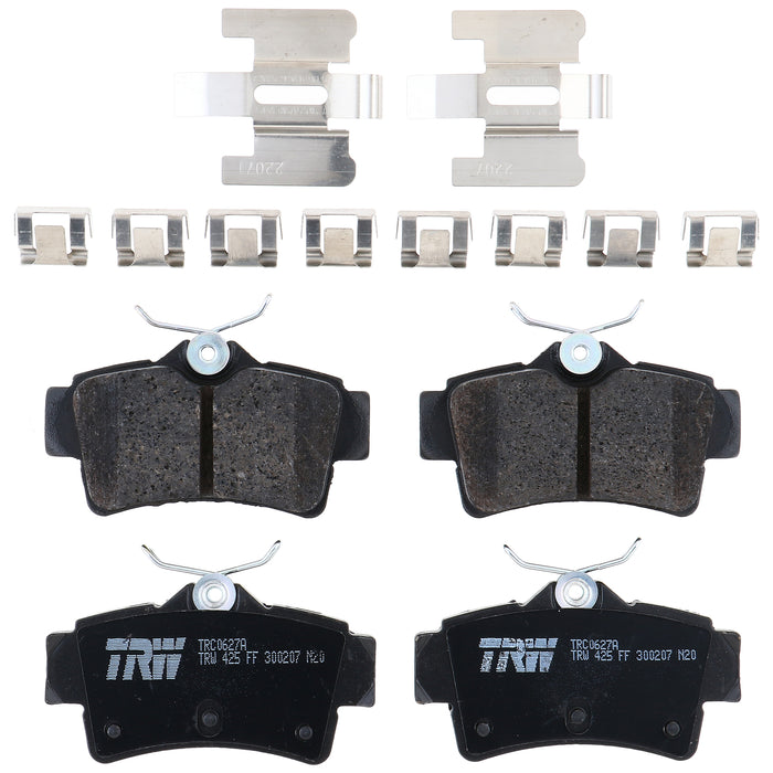Rear Disc Brake Pad Set for Ford Mustang 1994 - 1999 TRW Pro TRC0627A