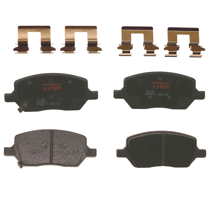 Rear Disc Brake Pad Set for Chevrolet Uplander 2005 - 2008 TRW Ultra TXC1093