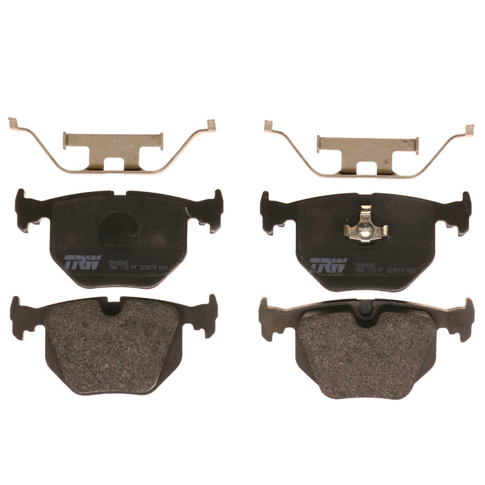 Rear Disc Brake Pad Set for BMW 850i 1991 - 1992 TRW Pro TRH0548