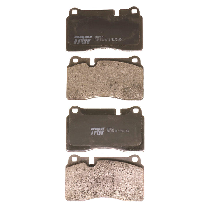 Rear, Front Disc Brake Pad Set for Volkswagen Touareg 2006 - 2017 TRW Pro TRH1129