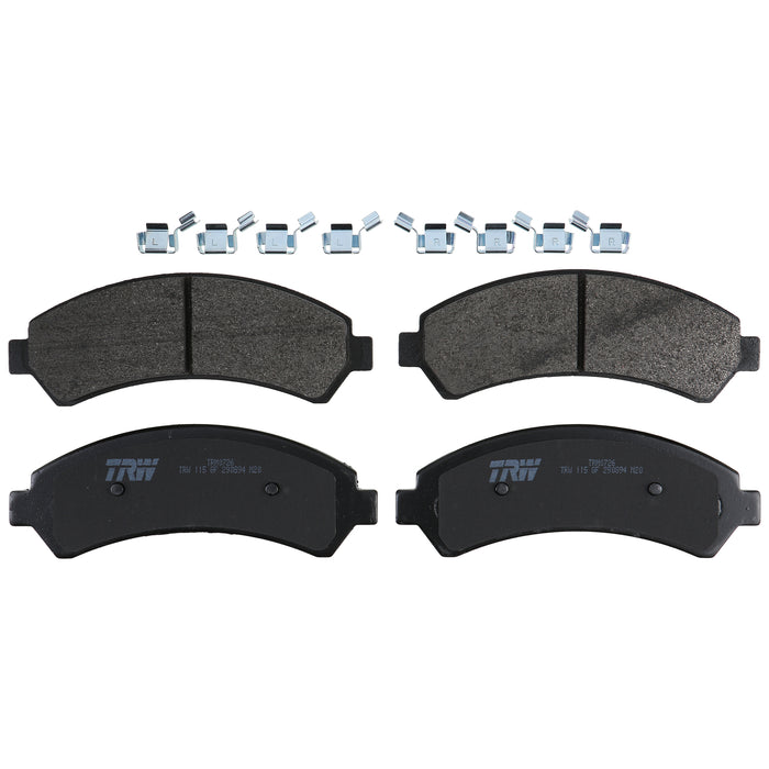Front Disc Brake Pad Set for Chevrolet Blazer 1997 - 2005 TRW Pro TRM0726