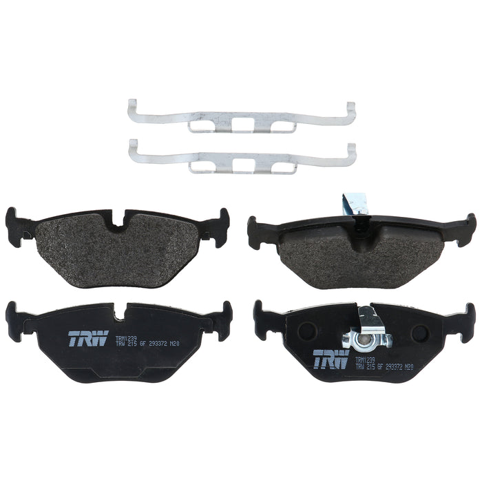 Rear Disc Brake Pad Set for BMW Z3 1996 - 2002 TRW Pro TRM1239